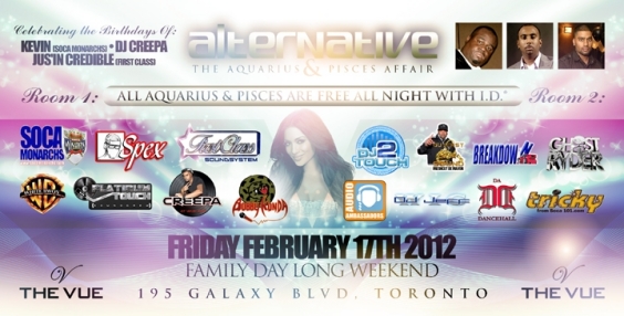 Alternative- Aquarius and Pisces birthday affair